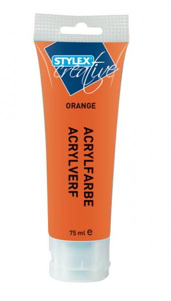 Acrylfarbe, 75 ml, Orange