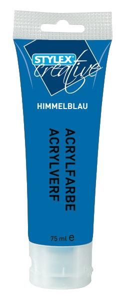 Acrylfarbe, 75 ml, Himmelblau