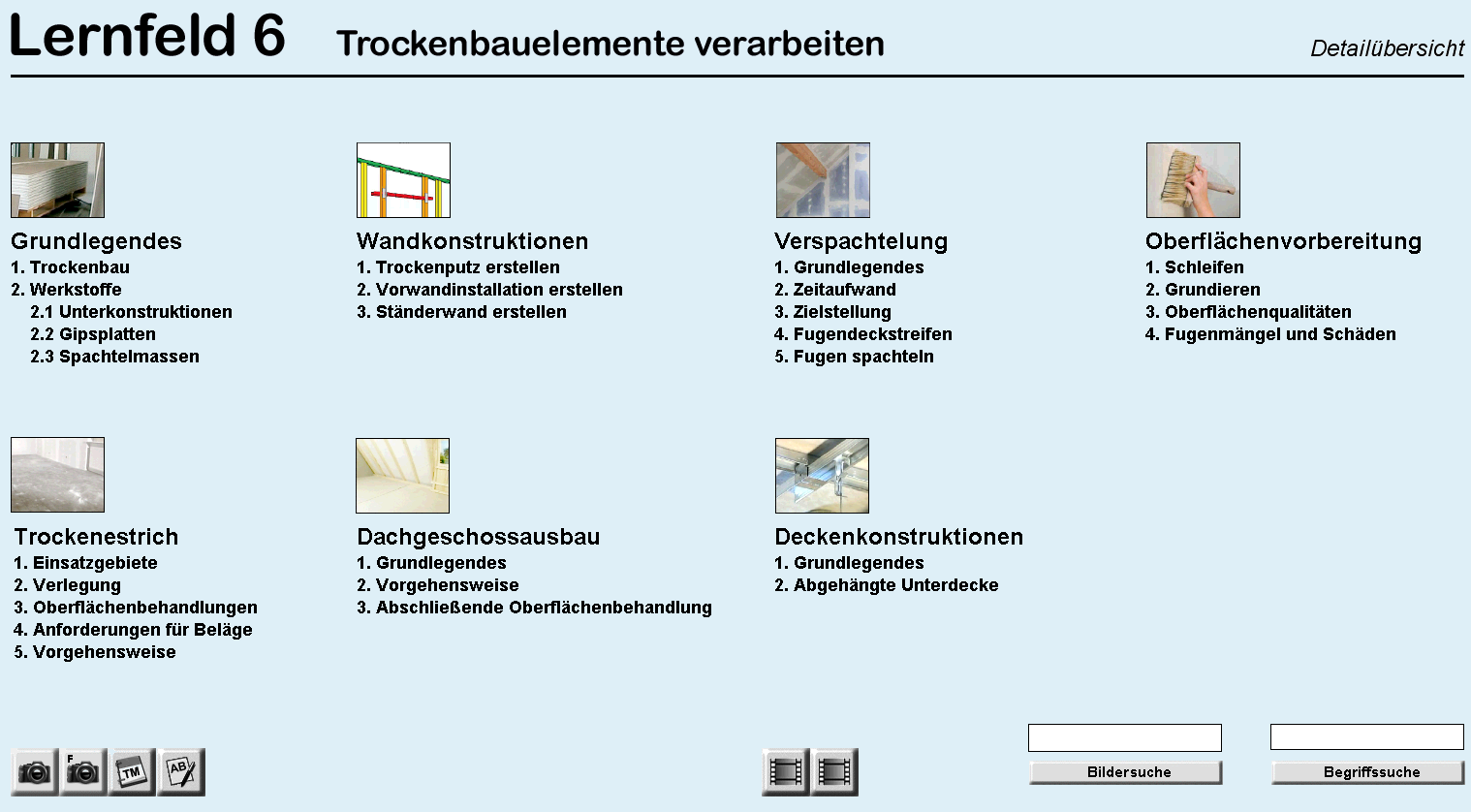 LF06 - Trockenbauelemente verarbeiten