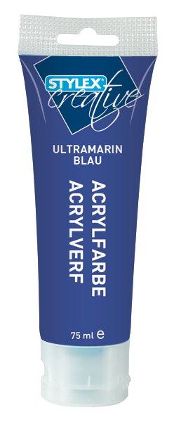 Acrylfarbe, 75 ml, Ultramarinblau