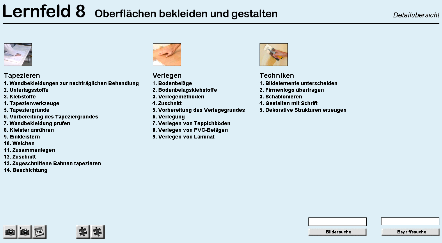 LF08 - Oberflächen bekleiden und gestalten